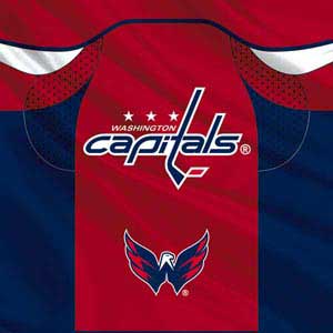 NHL Washington Capitals Home Jersey Beats Solo 3 Wireless Skin